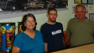 The Sandwich Depot owners Michelle Fillingame, son Daniel Shyken and Phillip Fillingame decided on a name for their sandwich shop after hearing the trains pass through Jemison. "I heard one of the trains passing by as we were trying to figure out what to name the restaurant and then I heard the train," Fillingame said.