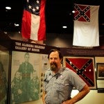 Bill Rambo, site director for the Alabama Historical Commmission’s Confederate Memorial Park is instrumental in giving an up-close and personal view of the Civil War.