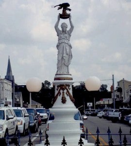 Barbaree used Pourciau’s first name for a character in his book, “Thank God for Boll Weevils,” which includes the monument erected in Enterprise.
