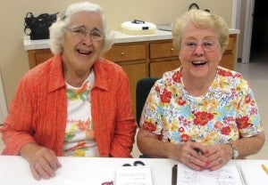 Betty Jones and Beverly Wingard founded a program to deliver meals each month to people who were elderly, sick, disabled or otherwise not able to do their own cooking. 