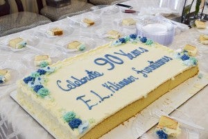Members of the community were invited to stop by the store from noon until 2 p.m. for cake, punch and storewide discounts during the annual anniversary sale.