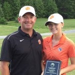 Chilton County High School head coach Ryan Price witnessed senior Madison Sanders finish runner-up as an individual during sectionals at Lakewood Golf Course in Phenix City. She advanced to play sub-state on May 3.